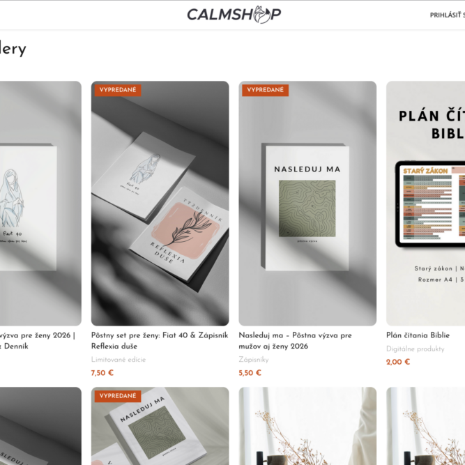 Calmshop Calmfox creative web